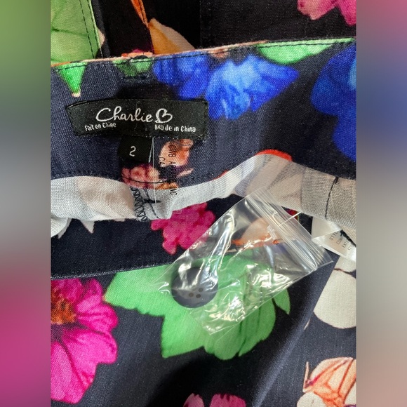 CHARLIE B ❣️Wide leg floral pants - Picture 8 of 10